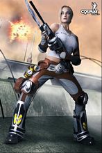 Blonde Kayla in Gears Of War Costume - Image 1