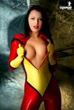 Spider Woman nude cosplay 6